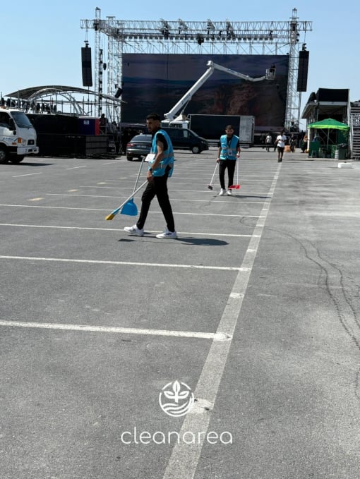 clean Area Etkinlik konser temizlik istanbul şirket firma